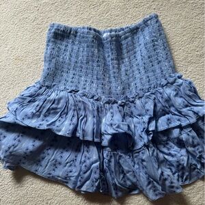 Skylar+Madison flow blue skirt